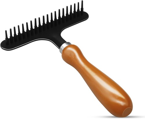 Carpet rake hand held - held, for