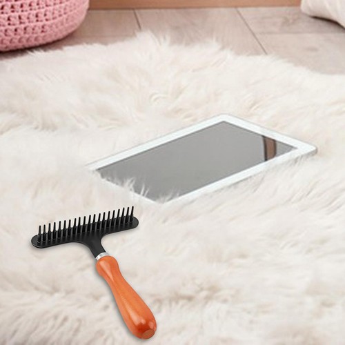 Carpet rake groomer - carpet,