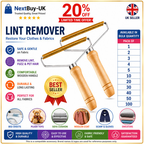 Portable lint remover - lint, carpet
