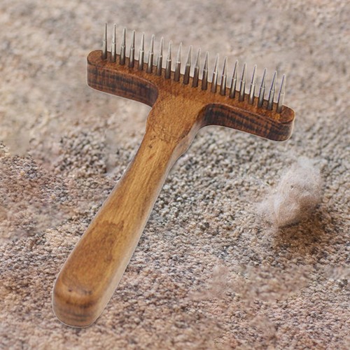 Carpet rake for restoration - carpet,