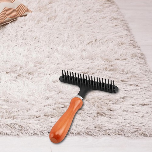 Carpet rake clean tool - carpet,