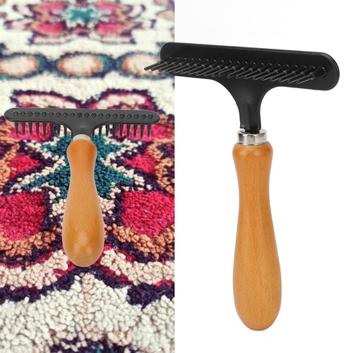 Carpet grooming rake - grooming,