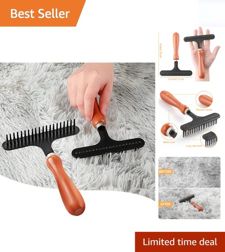 Compact carpet rake - compact, restore