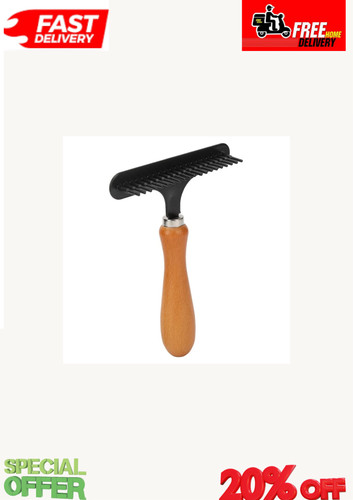 Carpet grooming rake - rake,